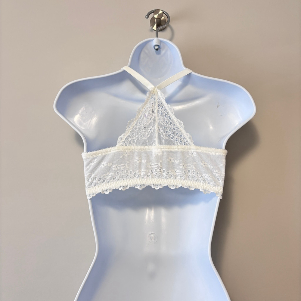 B.tempt'd by Wacoal Women's Size 36DD White Eyelet Front Close Bra NWT - Picture 5 of 7